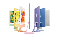 Apple 2024 iMac All-in-One Desktop Computer with M4 chip with 10-core CPU and 10-core GPU: Built for Apple Intelligence, 60.96 cm (24″) Retina Display, 16GB Unified Memory, 256GB SSD Storage; Blue Apple 2024 iMac All-in-One Desktop Computer with M4 chip with 10-core CPU and 10-core GPU: Built for Apple Intelligence, 60.96 cm (24″) Retina Display, 16GB Unified Memory, 256GB SSD Storage; Blue